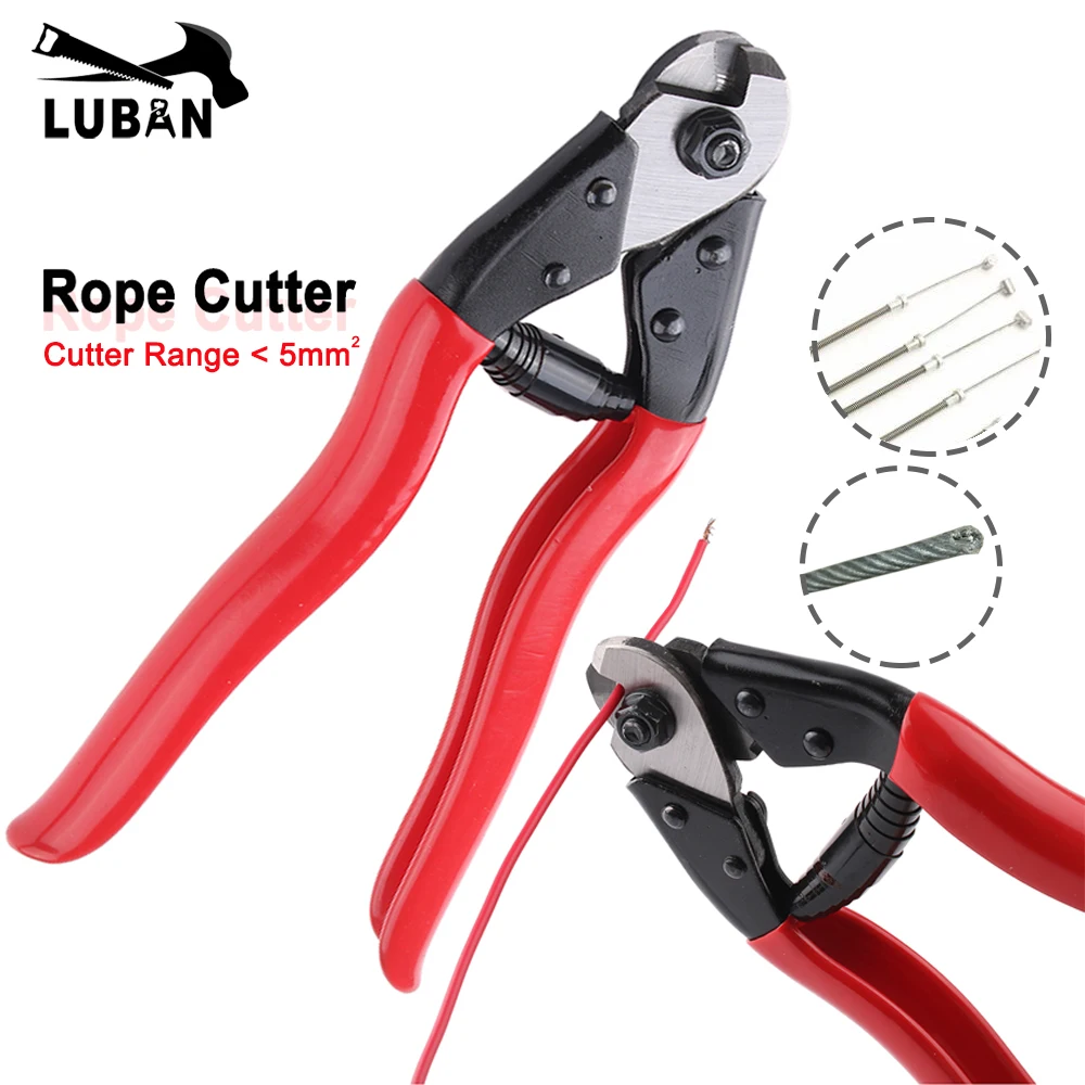 

Mini Red Bolt Cutter Stainless Steel Wire Rope Cutter Broken Wire Pliers Bicycle Cable Cutter For Brake Cable Wire
