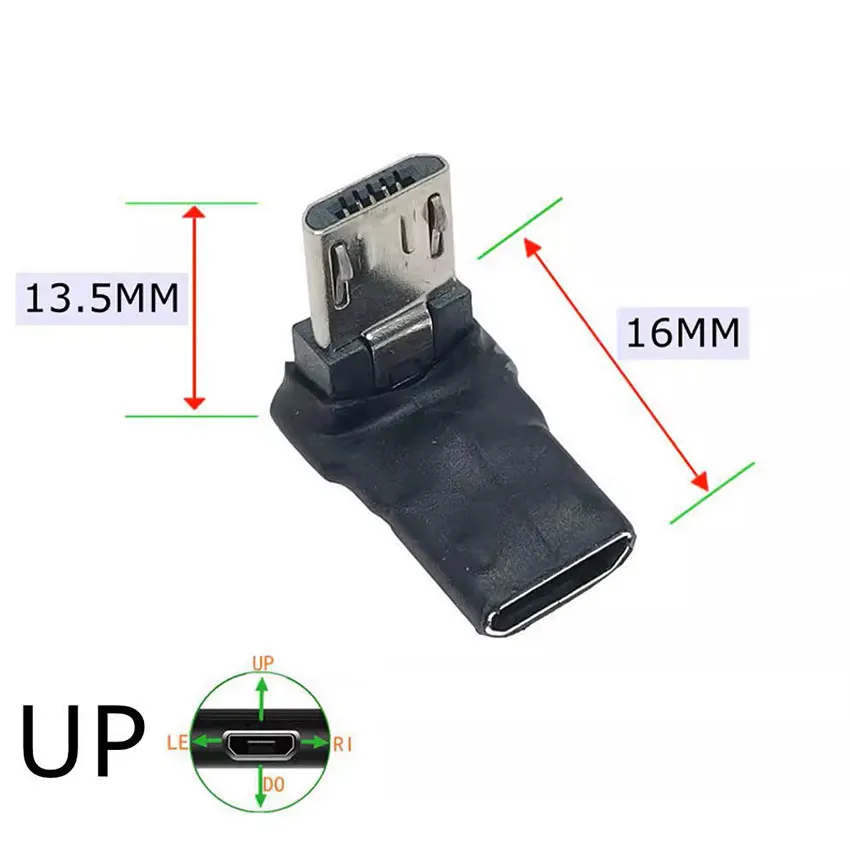 

Угловой адаптер Micro USB JCD