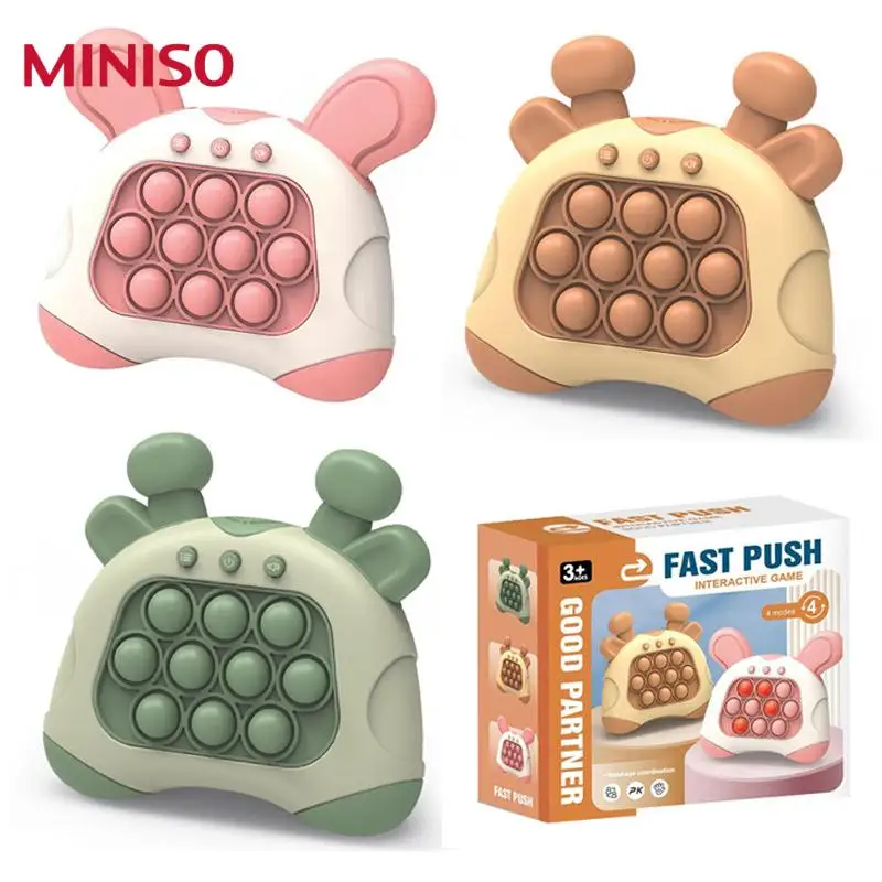 

Miniso Blox Fruits Game Peripheral Press Speed Push Children's Toy Decompression Anime Cartoon Kawaii Model Cute Ins Y2K Gift
