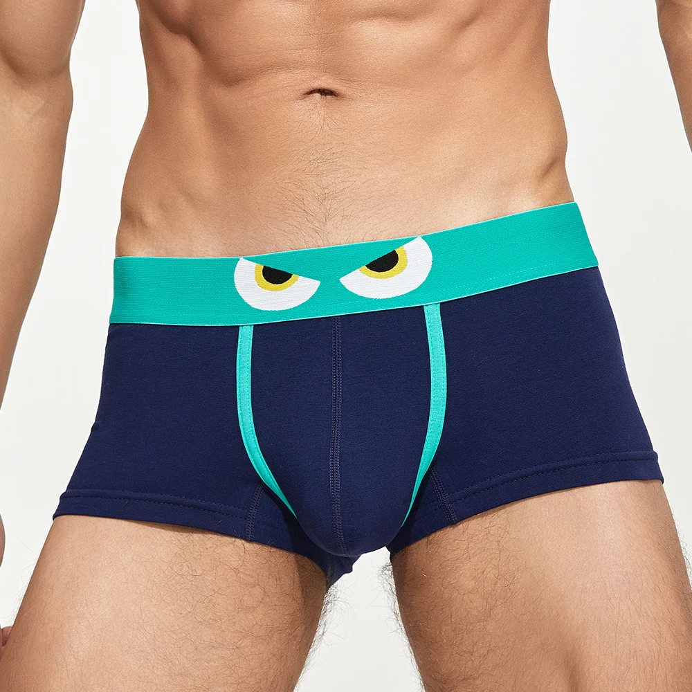 

SEOBEAN новые мужские трусы-боксеры MMONSTER EYES, нижнее белье
