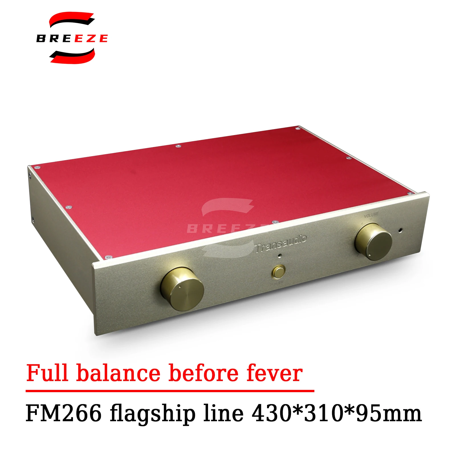 

BREEZE HIFI FM255 Flagship Line Fully Balanced Pre-fever Amplifier Home Theater Factory Direct Sales