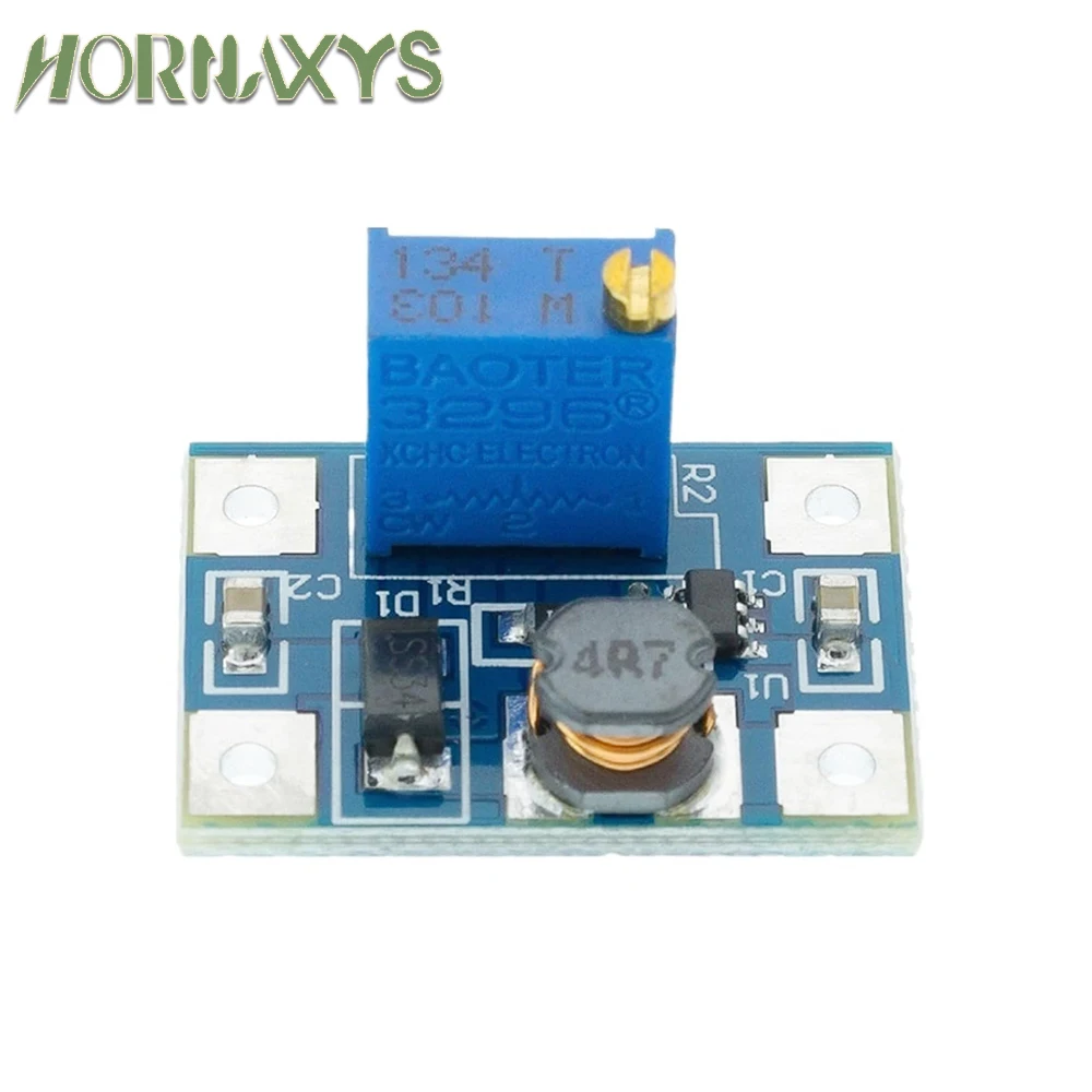 Фото DC-DC SX1308 повышающий регулируемый модуль питания DC DC повышающий преобразователь регулировка источника питания 2-24 В до 2-28 В 2 А №2