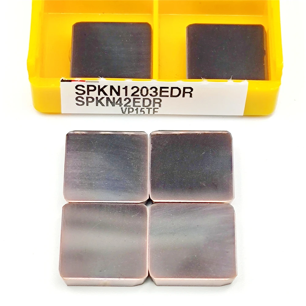 

High Quality 10PCS SPKN1203 VP15TF Carbide Inserts Cermet Grade Milling Blades Tips SPKN 1203 External Metal Cutter