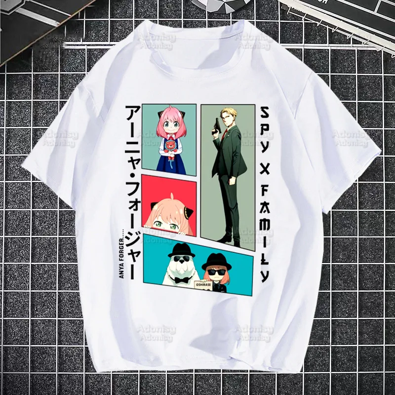 

Мужская футболка с коротким рукавом Spy X FAMILY Yor Anya из аниме
