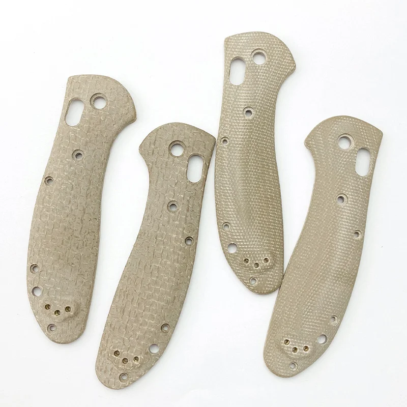 

1 Pair Micarta Material Benchmade Griptilian 551 Folding Knife Handle Scales Grip Patches DIY Making Accessories Parts Screws