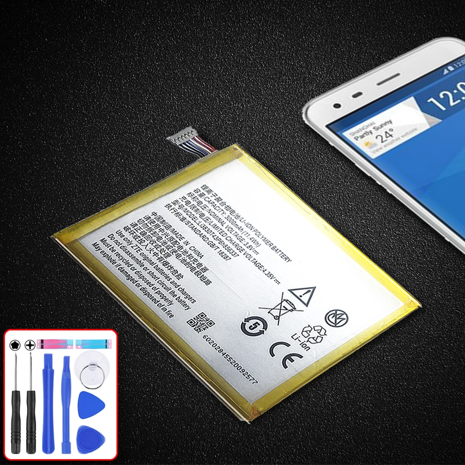 Литий-ионный полимерный аккумулятор Li3830T43P6h856337 для ZTE Blade X9 G719C N939St Qingyang 3 S6 Lux Q7/-C V5