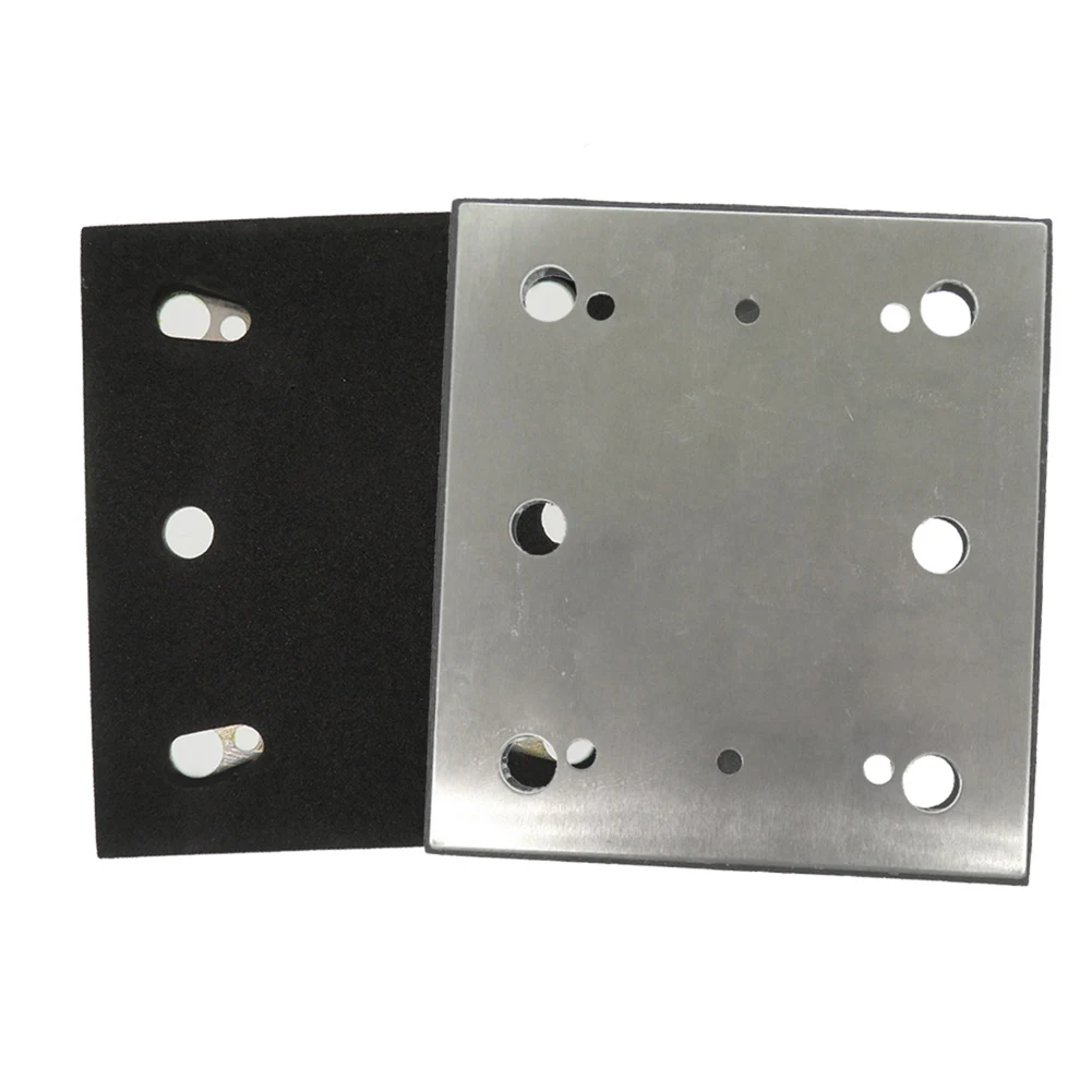 

Backing Plate Sander Pad 100*110mm Aluminum Plate + PU Foam Square 1 *