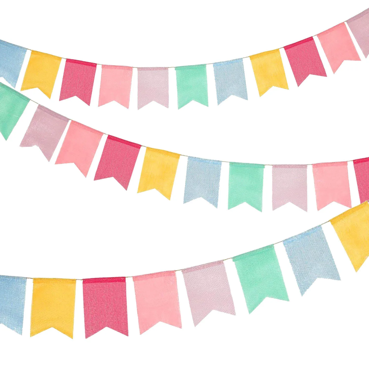 

48 шт., 12 м, яркий джутовый Фотофон