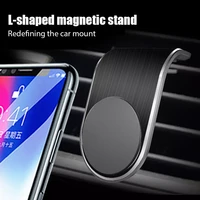 l type phone holder in car universal magnet bracket car phone holder suit to smartphone iphone 123