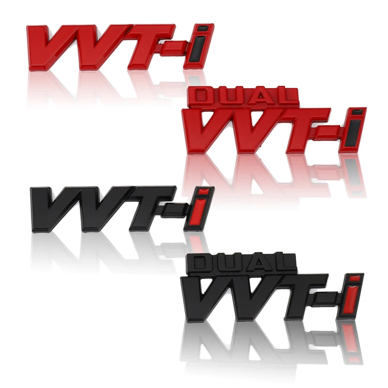 Автомобильная наклейка эмблема значок наклейки для TOYOTA Dual VVT-i VVTI Camry COROLLA YARiS Rav4