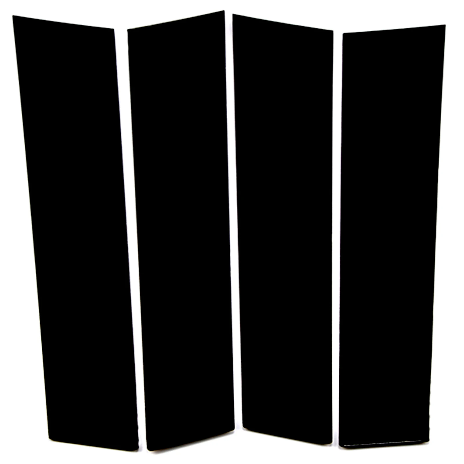 

Полированные стойки столба для Volkswagen VW Golf 6 7 8 MK6 MK7 MK8, обивка стойки дверей, декоративная наклейка на окно автомобиля, B-стойки