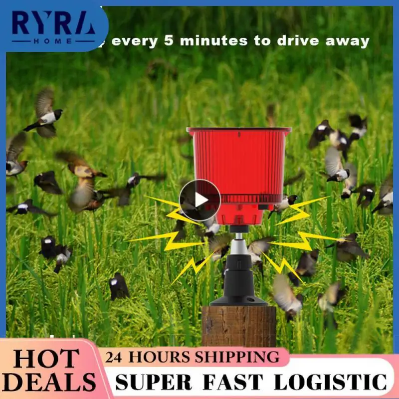 

5/8/10PCS Outdoor Deterrent Device Solar Animal Repellent Driver Strobe Waterproof Alarm Light