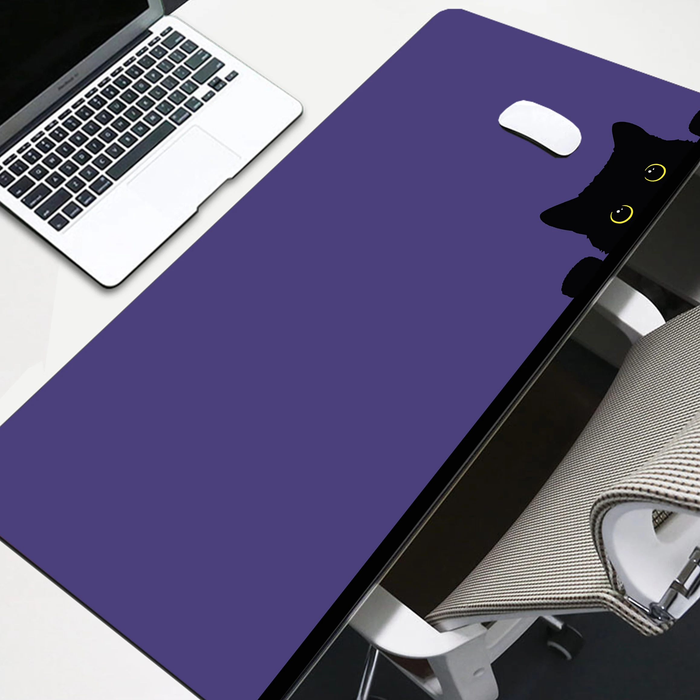 

Cat Speed Anime Mouse Pad Jujutsu Kaisen Desk Mat Computer Deskmat Mousepad Kawaii Gaming Accessories Pc Gamer Mouse Mats XXL