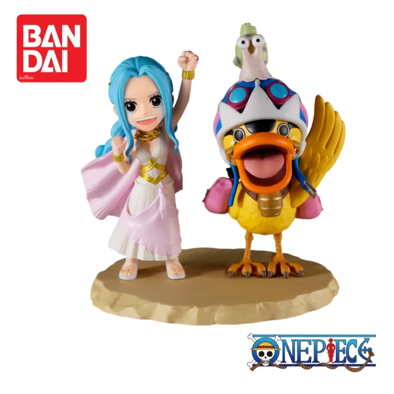 Фото В наличии оригинальные 100% подлинные Bandai One Piece Banpresto Nefertari D Vivi Karoo фигурка украшения Коллекционные товары в стиле аниме №1