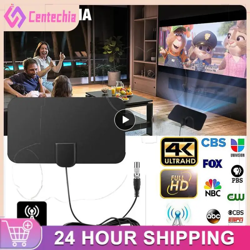 

Multi-directional Capability Digital Hd Antena 1080p 4k 13ft Cable Dvb-t2 Clear Picture Hdtv Antenna Easy For Setup Unique Hdtv