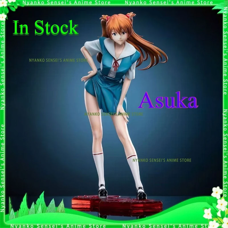 Фото В наличии NEON GENESIS EVANGELION EVA Asuka Новый стиль Школьная форма GK China Ver. Фигурки Модели Аниме Игрушки Куклы Коллекция №2