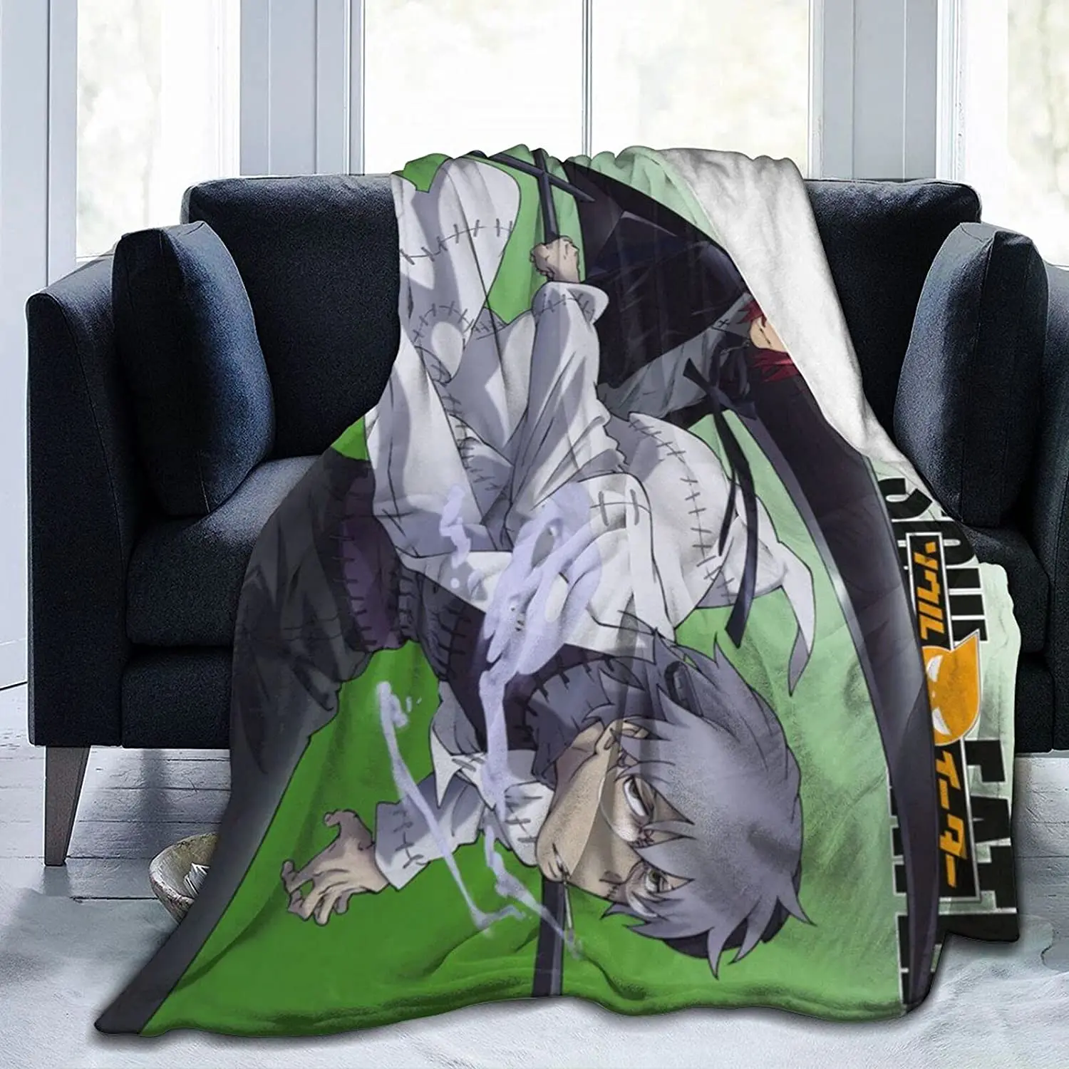 

Spirit Albarn Fluffy Soft and Comfortable Blanket, Anime Warm Embrace of Sympathy