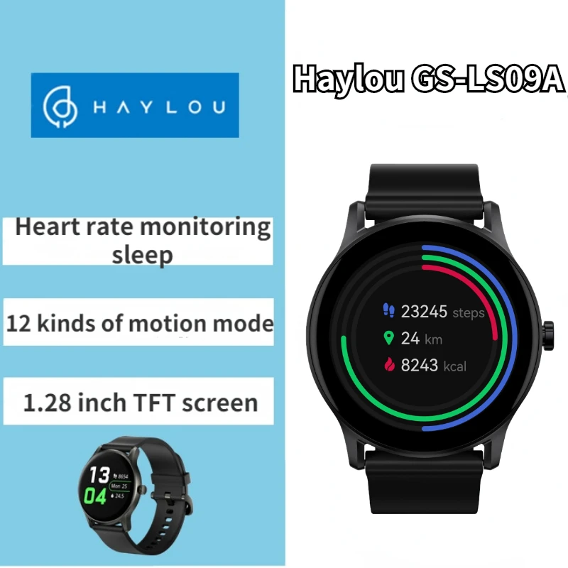 

Haylou GS-LS09A Smart Watch Waterproof Watches Watch for Men Blood Oxygen Monitoring Call Phone Watch For Women For Xiaomi Phone