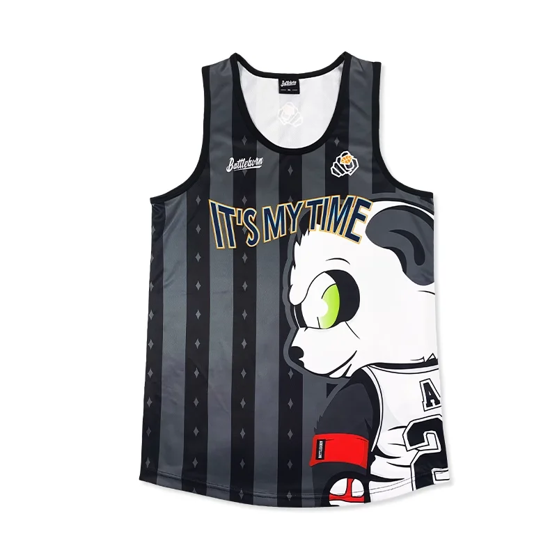 

2023 New New Market Street Trend Sports Fitness Tank Top Quick Drying Sweatwicking Outdoor Basketball Top