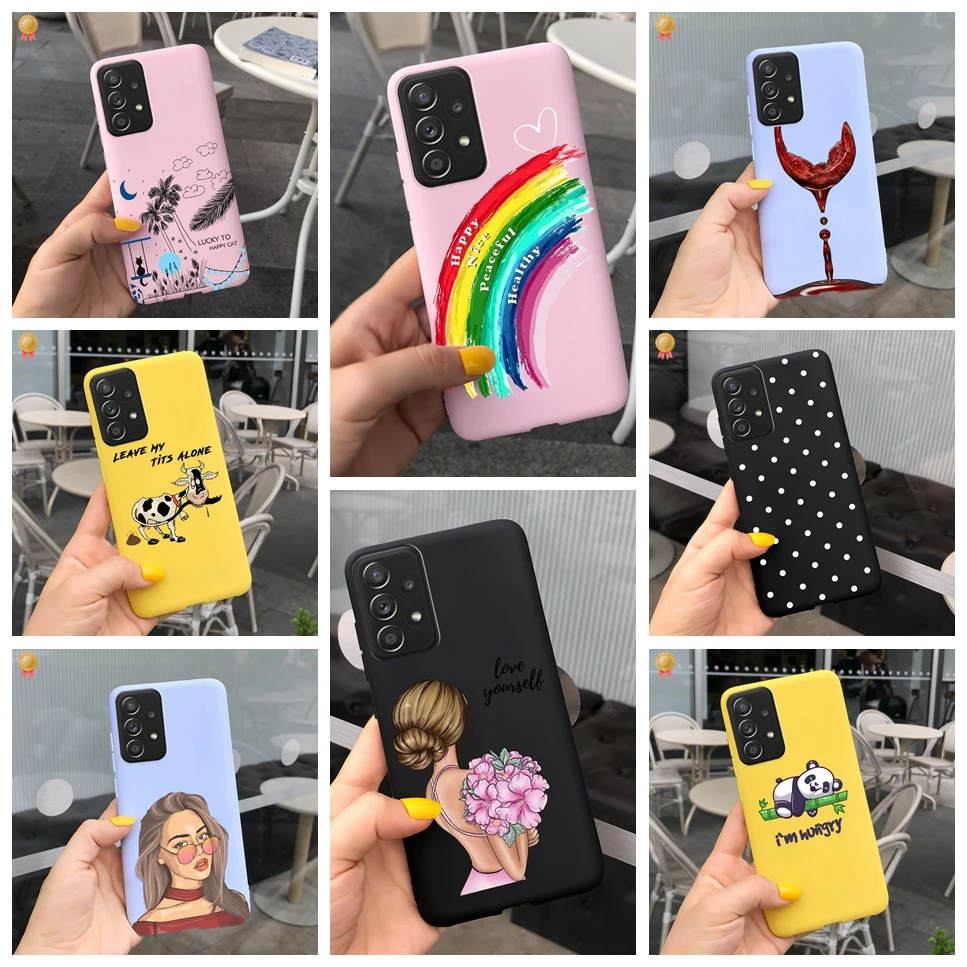 

For Samsung Galaxy A33 5G Case Fashion Flower Women Soft Silicone TPU Protective Case For Samsung Galaxy A 33 5G Fundas Bumper