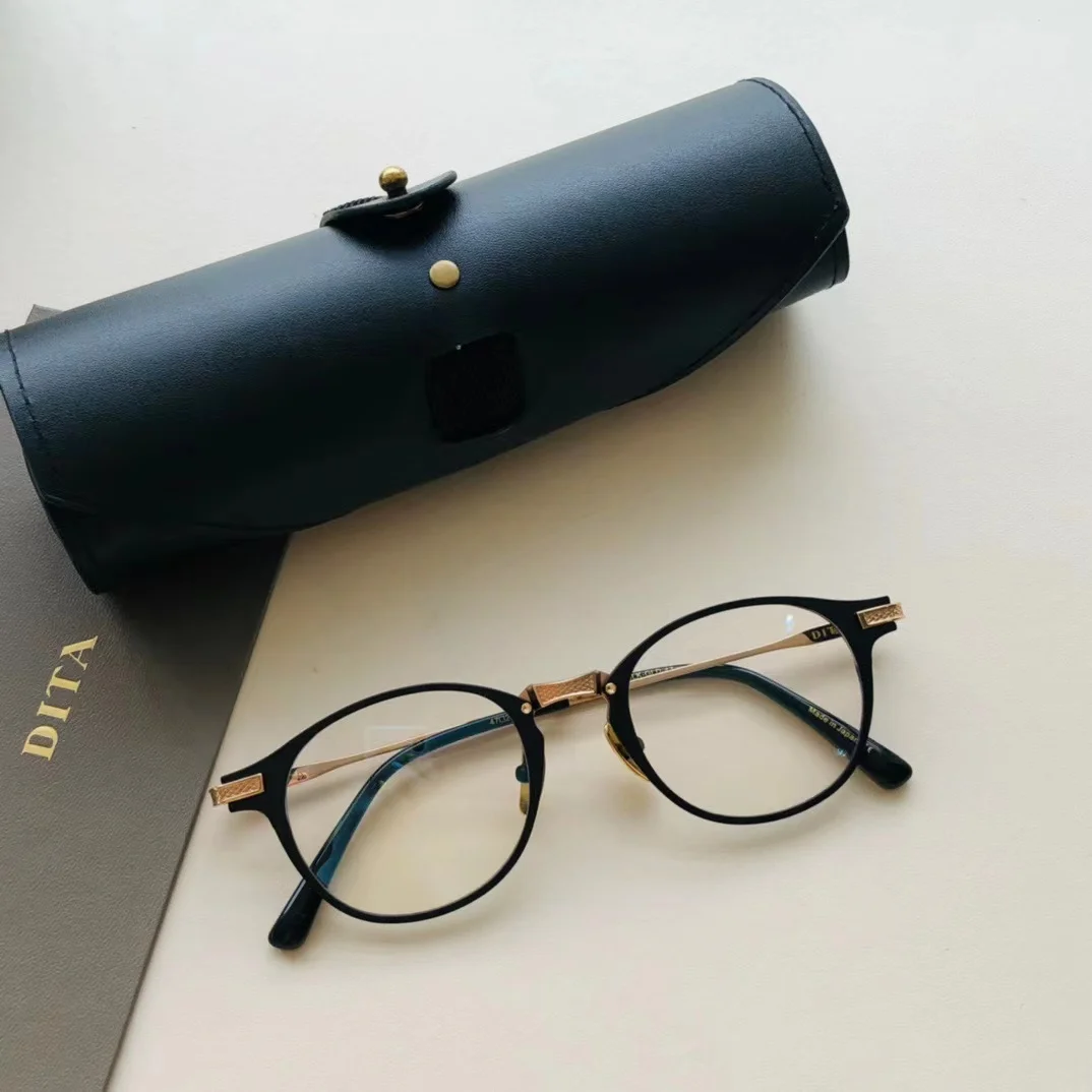 

Authentic DITA UNITED DRX-2078 Business Clear Lens Men Women Sun Glasses Classic Fashion Luxury Design Frame Male Couple Eyewear
