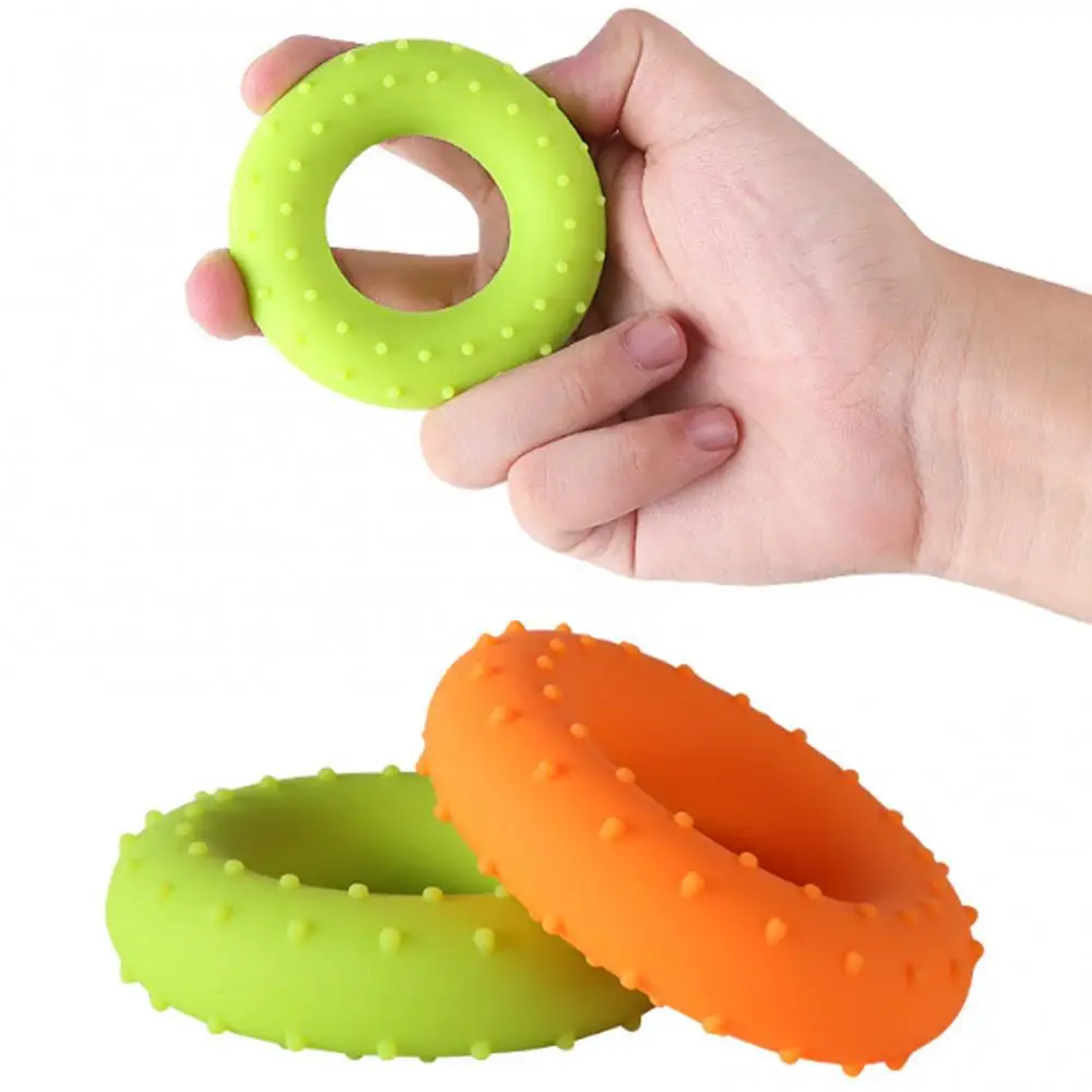 

Fitness 30lb 40lb 50lb Strength Hand Grip Muscle Power Training Silicone Easy Carrier Hand Grips Fitness Silico Ring Exerciser