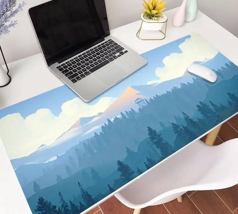 

Gaming Mouse Pad Relaxing Nature Art / Cute Mouse Pad / Desk Pad Art