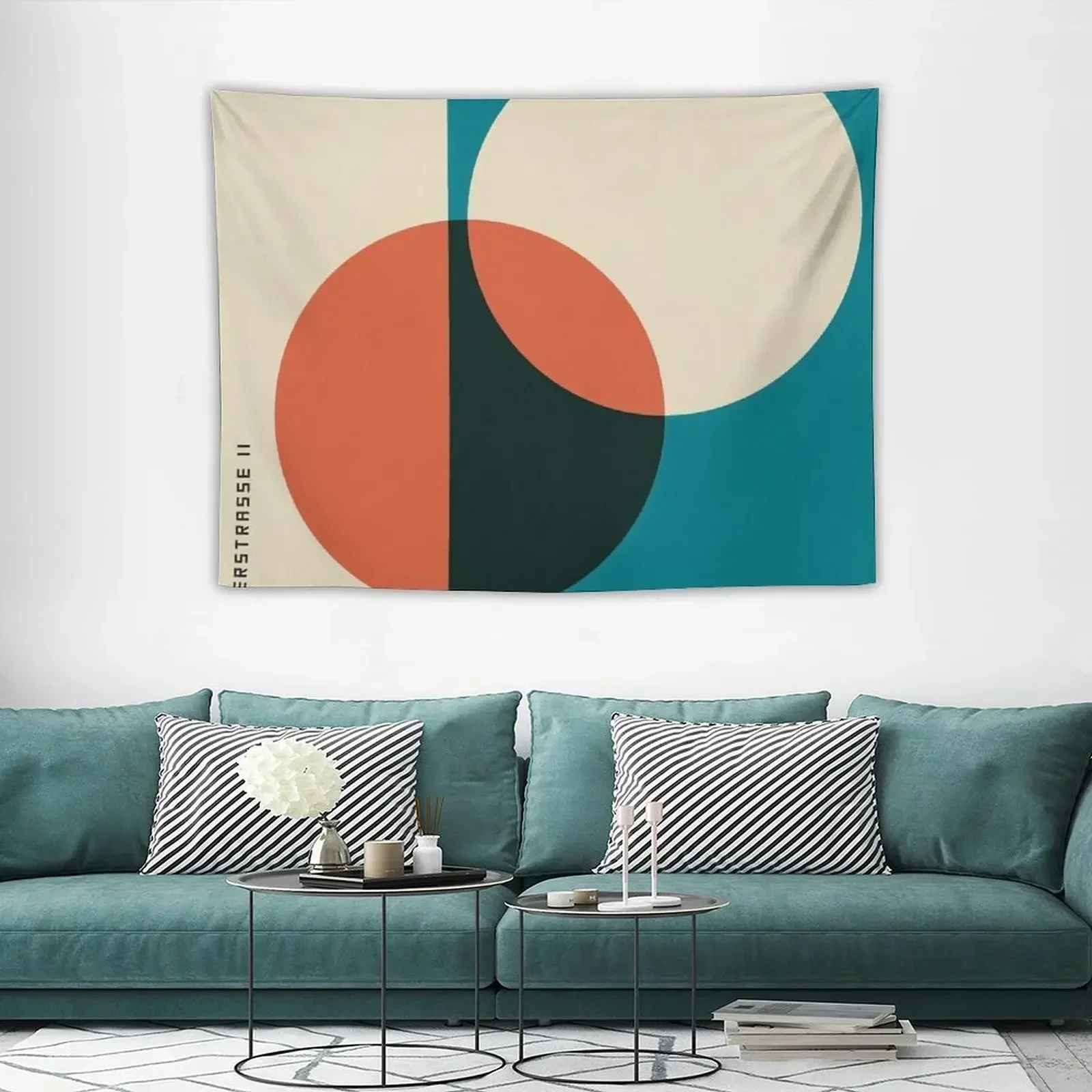 BAUHAUS AUSSTELLUNG 1923 КЛЕЙ Гобелен Настенные гобелены Эстетическое украшение комнаты