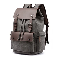 canvas casual bags backpacks laptop bags mens backpacks student school bags for men and women