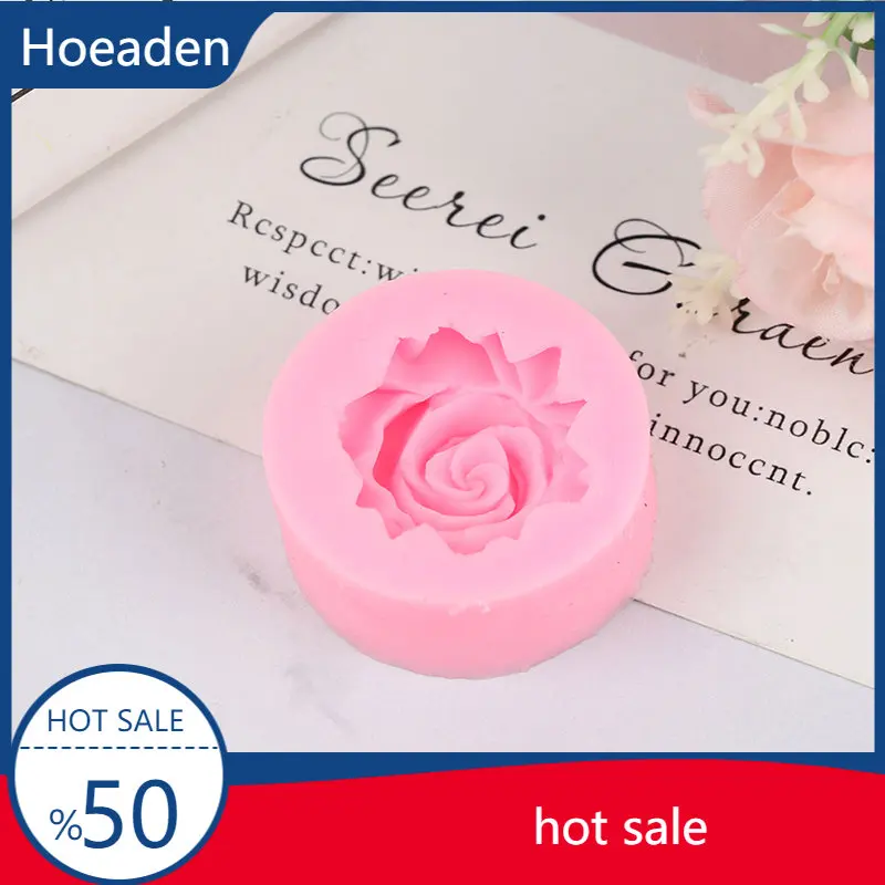 

3D Rose Flower Silicone Mold Fondant Cake Decorating Chocolate Cookie molds