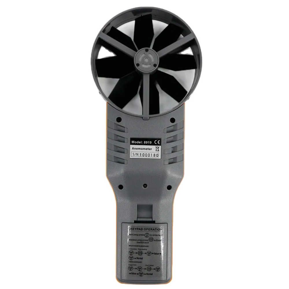 Многофункциональный Анемометр AZ8919 устройство для измерения диоксида углерода