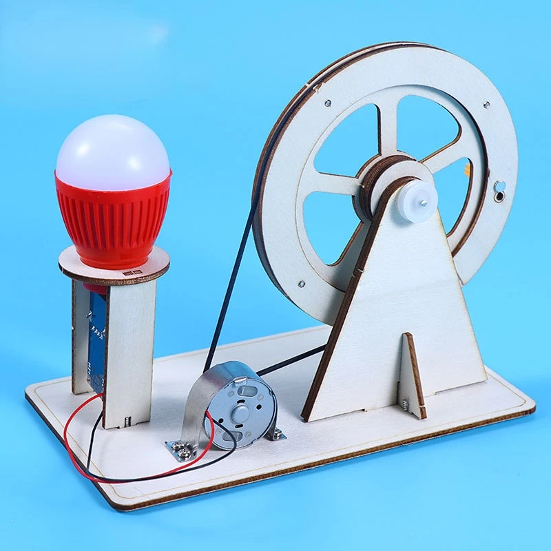 

Hand-operated Generator Technology Small Production Physics Circuit Science Experiment Small Invention Children's Fun Toy Diy