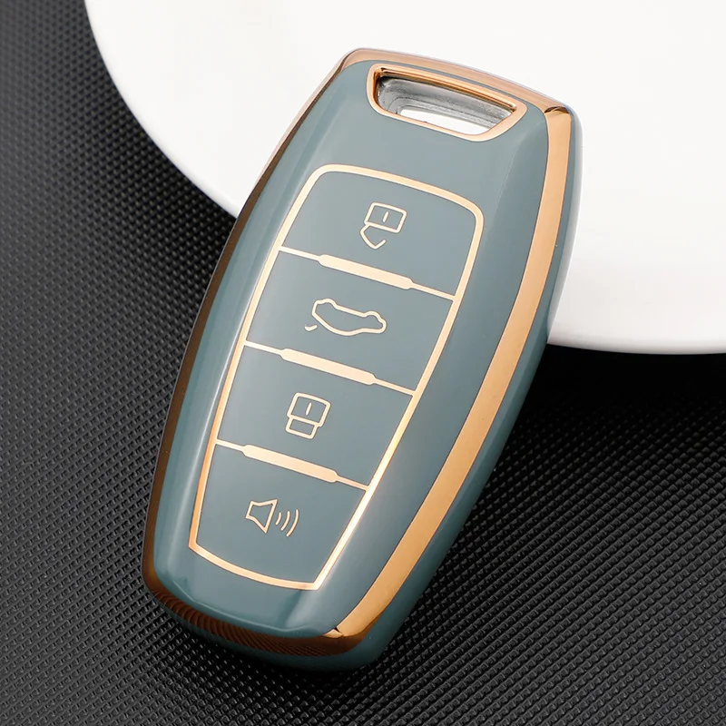 

TPU New version key case cover keychain for Great Wall Haval/Hover H6 H7 H4 H9 F5 F7 H2S Car-covers Holder Shell Accessories