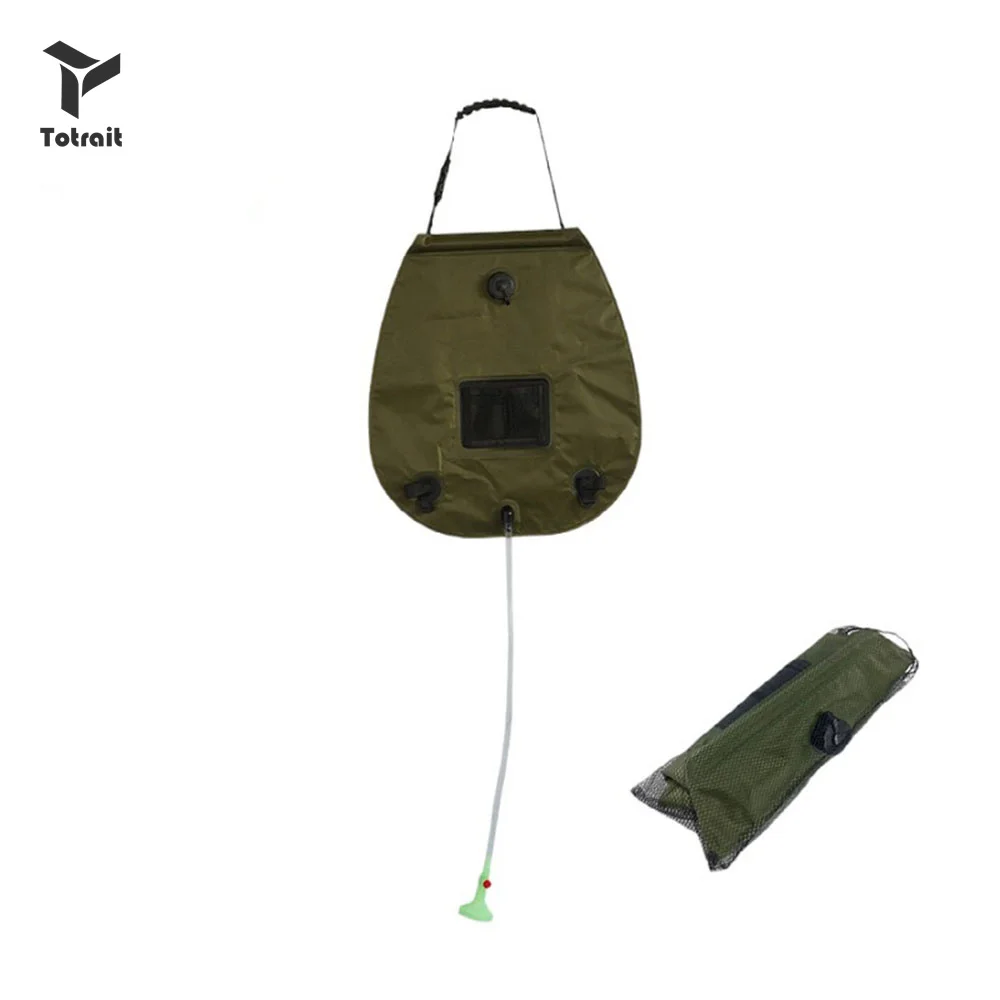 

Новая высококачественная уличная Термосумка на солнечной батарее, портативная душевая сумка 20 л, сумка для душа для кемпинга