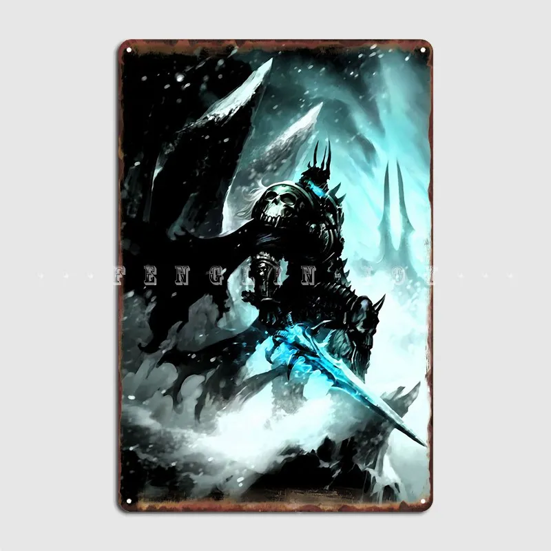 

Arthas Poster Metal Plaque Cinema Living Room Designing Kitchen Plaques Tin Sign Poster