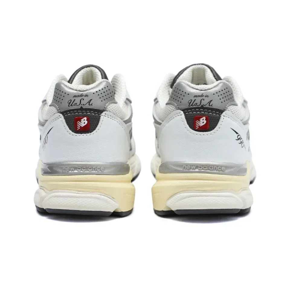 New Balance NB NB990 V3 Классические винтажные кроссовки из сетчатой ткани кожаные