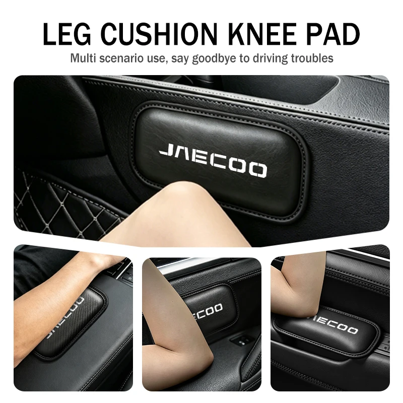 Фото Подушка-подставка для ног из кожи для салона автомобиля JAECOO, аксессуары для J7 PHEV, J8, Omoda C9 2WD №4