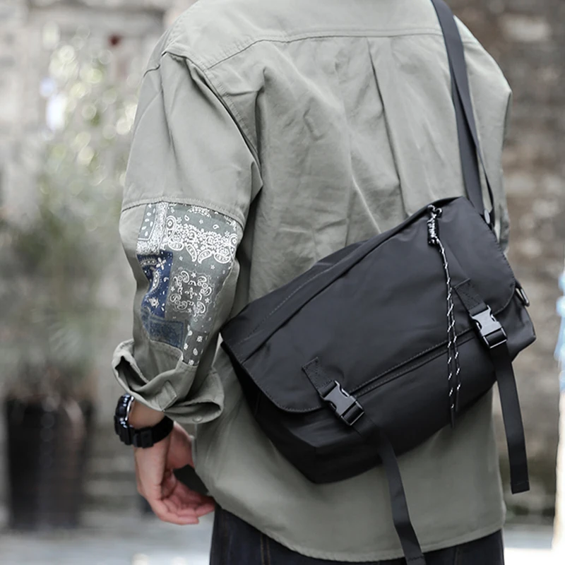

Men Casual Bags Men Briefcase Crossbody Shoulder Fashion Travel Bags Leisure Sling Cycling Waterproof For Men's Young Bags