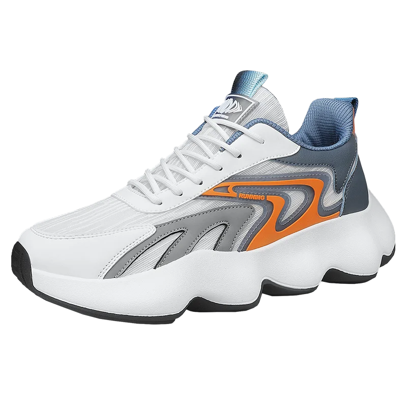 

Кроссовки мужские спортивные смешанных цветов, повседневные, для баскетбола, бега, тенниса, прогулок и бега, Тренд Осень