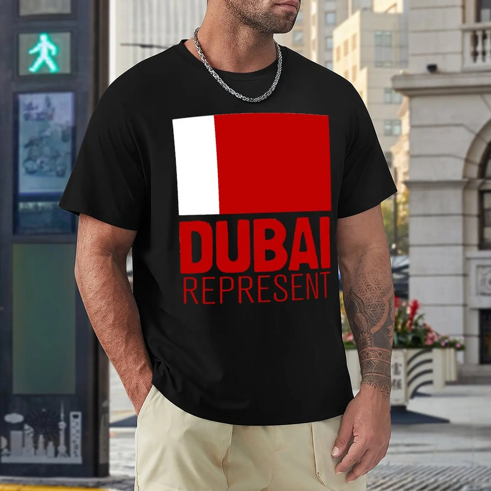 

Dubai Representes Classic Tees High Quality Activity Competition Eur Size