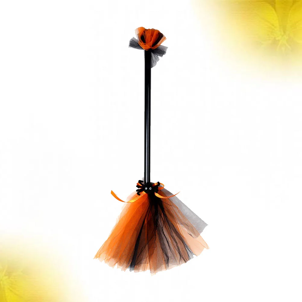 

Broomstick Witchbroom Cosplay Accessories Costume Witchesdecorations Wizard Gift Children Decorkids Ornament Toddler
