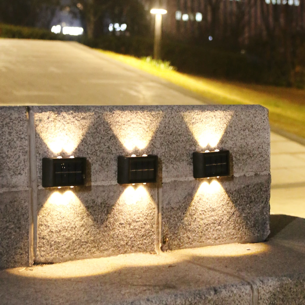Solar Wall Light Outdoor Waterproof Balcony Wall Lights for Courtyard Street Landscape Garden Decor Lamp Solar Outdoor Wall Lamp