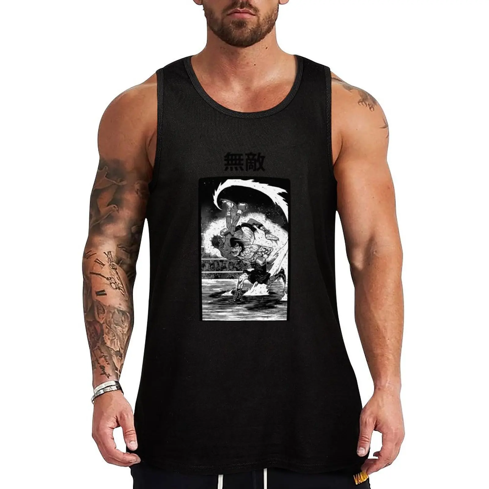 MAMORU TAKAMURA - HAJIME NO IPPO Майка Жилет спортивные рубашки без рукавов мужская спортивная