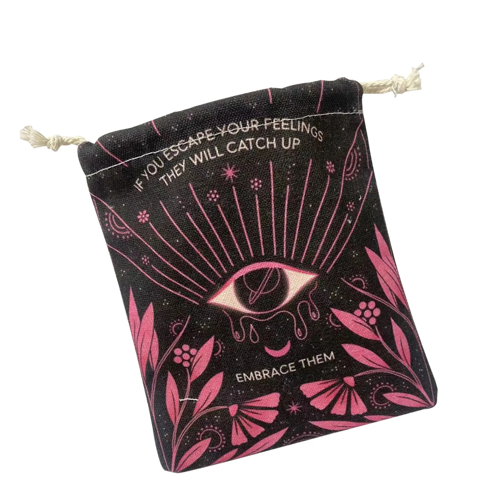 

Tarot Card Bag Elegant Bag Soft Comfortable Party Favor For Dice Jewelry Crystals Drawstring Design Prevent Loss Of Valuables