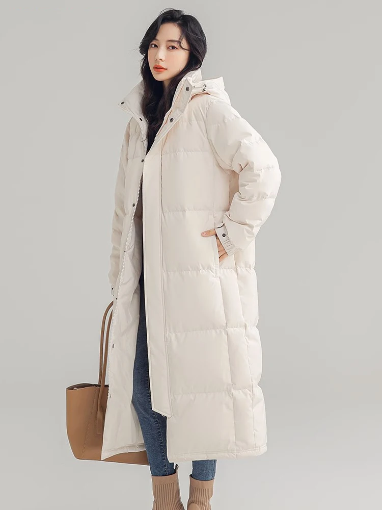 

2023 Женская одежда свободный подходящий ко всему утепленный пуховик зимняя Новинка