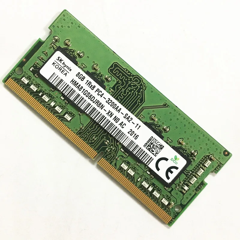 

ОЗУ для ноутбука Sk hynix DDR4 8 Гб 1Rx8 PC4-3200AA-SA2-11 ddr4 8 Гб 3200 МГц RAM 260pin DDR4 8 Гб 3200 память для ноутбука