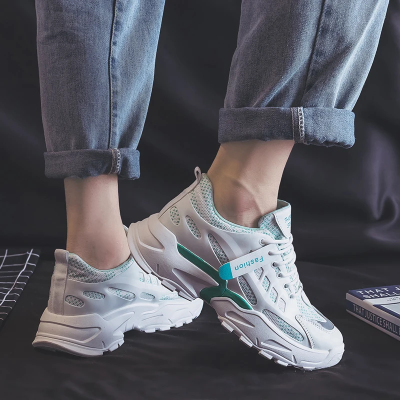 

The New Autumn Recreational Sports Dad Trend Shoes Increased Explosive Fashion Men's Shoes With Running Shoes