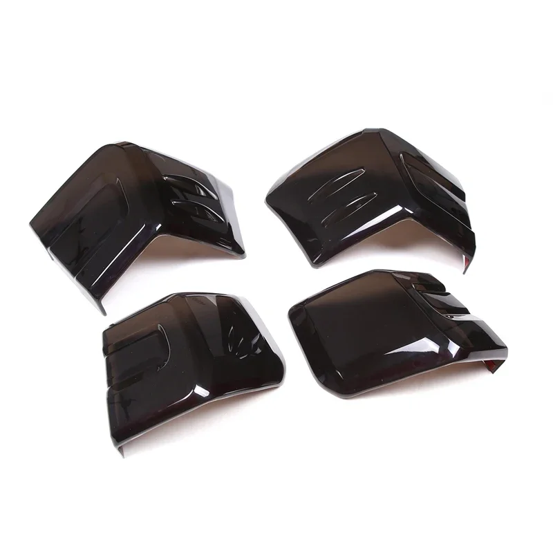 Для Toyota Land Cruiser Prado FJ150 150 2018-2022 автомобильные аксессуары ABS дымчатый черный Задний