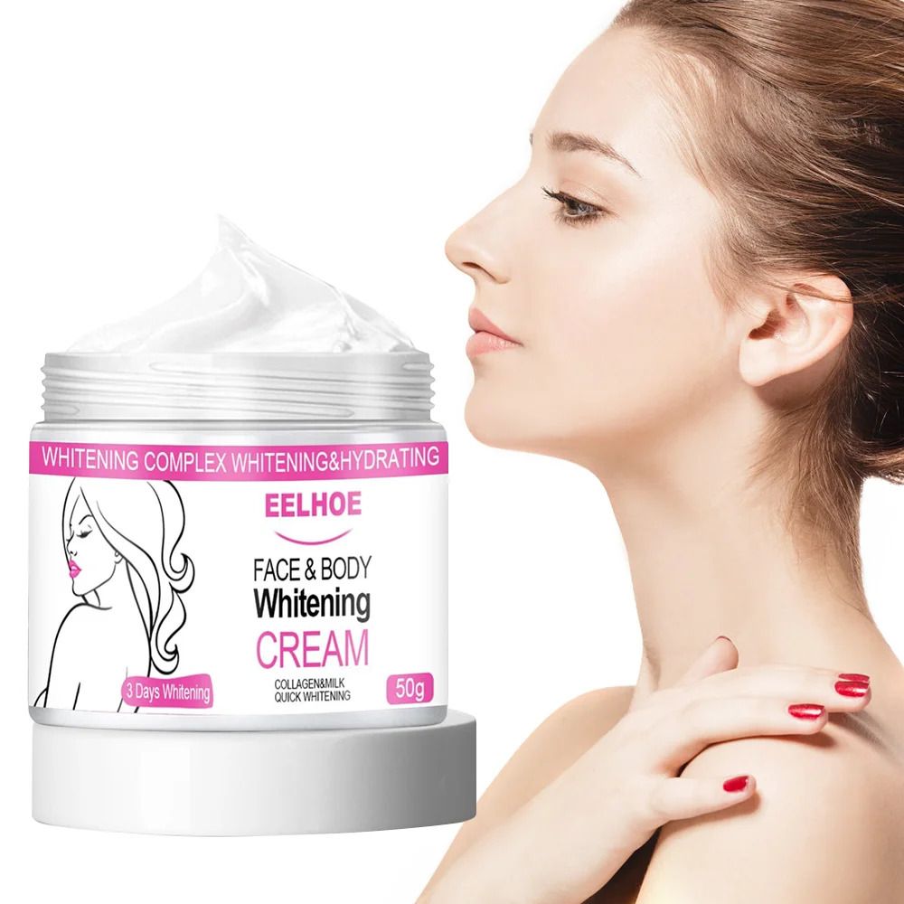 

50g Collagen Whitening Cream Whitening Body Lotion Brightening Skin Hydrating Nourishing Rejuvenating Skin for Whole Body