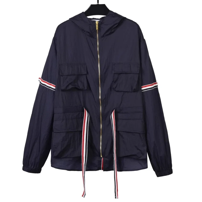  Лента с двойными рукавами и карманами. Защитная одежда от солнца. Мужская